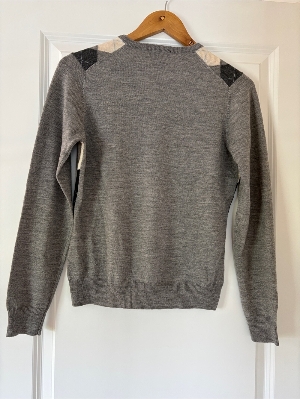 Brooks Brothers Merino Wool Argyle Sweater - Picture 4 of 5